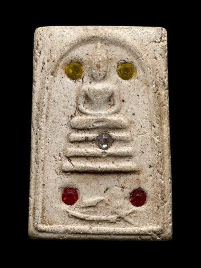 พระสมเด็จพิมพ์เเจวเรือจ้าง ฝังพลอย กรุวังหน้า สมเด็จโตปลุกเสก