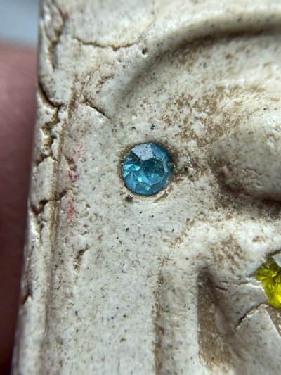 พระสมเด็จพิมพ์ไกเซอร์ ฝังพลอย กรุวังหน้า สมเด็จโตปลุกเสก