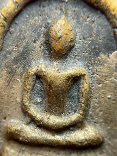 พระสมเด็จพิมพ์ใหญ่ หลังอักษรจีน ลงรักปิดทอง กรุวังหน้า สมเด็จโตปลุกเสก