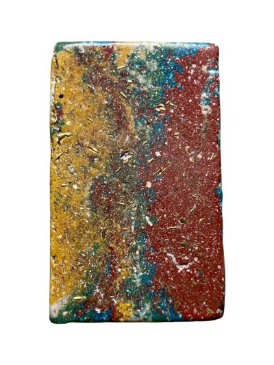 พระสมเด็จวัดระฆังพิมพ์ครอบแก้วเนื้อเบญจรงค์