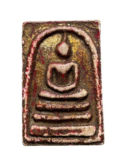 พระสมเด็จวัดระฆังพิมพ์ใหญ่ หลังจปร. ลงรักปิดทอง กรุวังหน้า