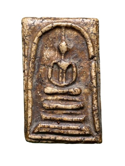 พระสมเด็จวัดระฆังพิมพ์ใหญ่ฐานแซม หลัง2404