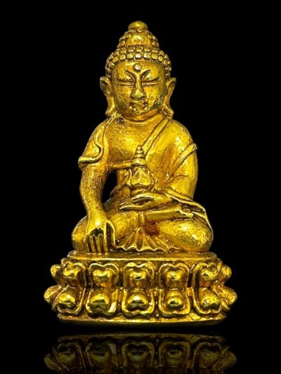 พระกริ่ง ทรงจีน โค๊ตจีน เนื้อกะไหล่ทอง วัดสุทัศน์