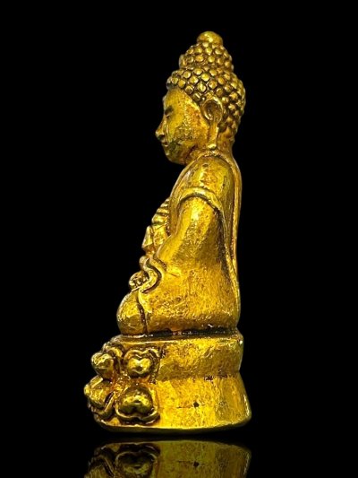 พระกริ่ง ทรงจีน โค๊ตจีน เนื้อกะไหล่ทอง วัดสุทัศน์