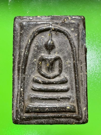 พระสมเด็จวัดระฆังพิมพ์ใหญ่ หลังเบญจภาคี เนื้อผงใบลาน