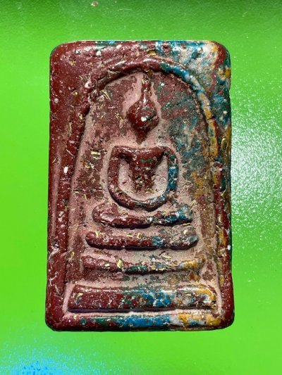 พระสมเด็จวัดระฆังพิมพ์ใหญ่หลวงวิจารณ์เนื้อเบญจรงค์