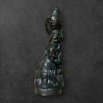 พระกริ่งปวเรศพิมพ์สมบูรณ์พูนสุข หลังมังกร เนื้อสัมฤทธิ์