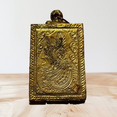 พระหลวงสมเด็จ เลี่ยมกรอบโบราณ ลงรักปิดทอง กรุวังหน้า 2411