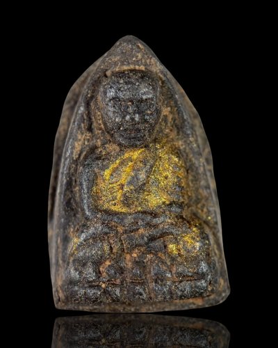 พระหลวงปู่ทวดเนื้อว่าน 108 พิมพ์ใหญ่ หลัง ว.จ 2408  (วซ064)