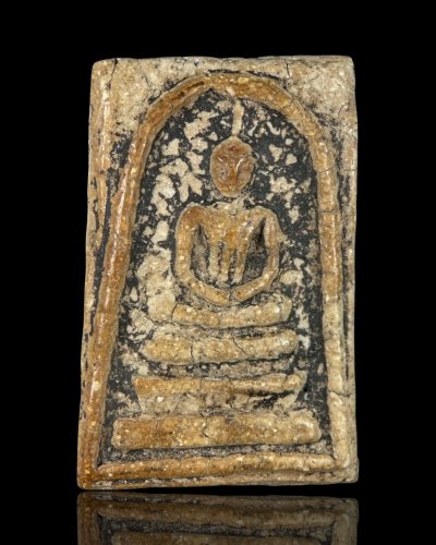 พระสมเด็จวัดระฆังพิมพ์ใหญ่พระประธานเนื้อเก่าสวย (วซ087)