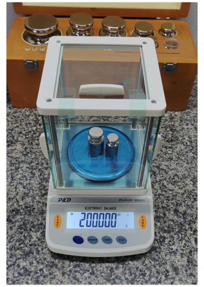 PD03GW พิกัด 220 g. - 500 g. ค่าละเอียด 0.001 g.