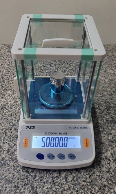 PD03GW พิกัด 220 g. - 500 g. ค่าละเอียด 0.001 g.