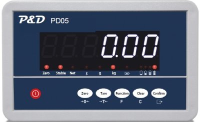PD05 เครื่องชั่งหน้าจอแยก พิกัด 500 kg. ค่าละเอียด 100 g.