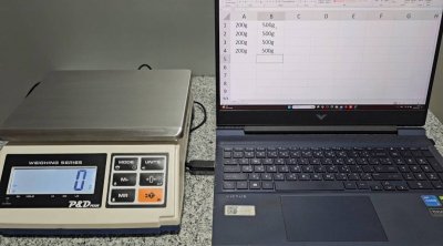 PD08 พิกัด 3000 g. - 30 kg. ค่าละเอียด 0.1-1 g.