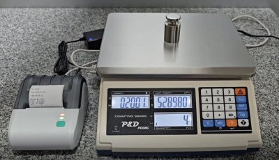 PD08C (เครื่องชั่งนับจำนวน) พิกัด 3000 g. - 30 kg.