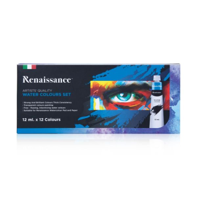 สีน้ำ ชุด12 สี ขนาด 12 มล. Renaissance