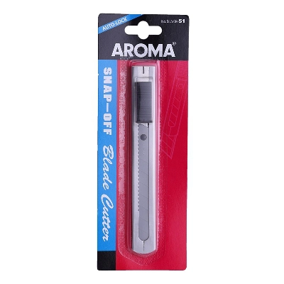 มีดคัตเตอร์  รุ่น Silver-51 AROMA