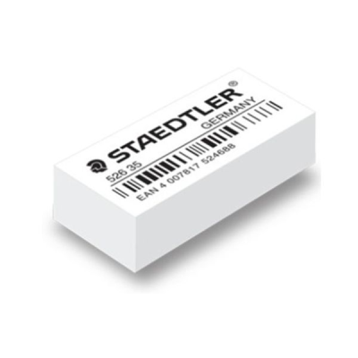 ยางลบดินสอ  สีขาว 526-35F Staedtler