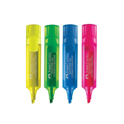 Faber-Castell ปากกาไฮไลท์ Superfluoerscent