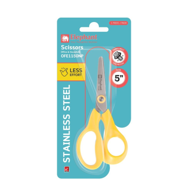 กรรไกร OFE1150NP ขนาด 5 นิ้ว Elephant