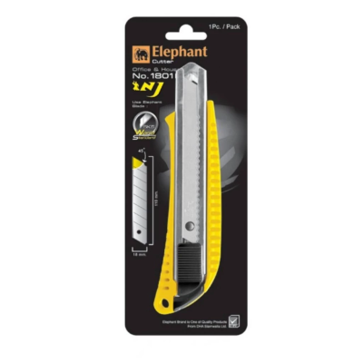 คัตเตอร์ 18 มม.รุ่น 1801 Elephant