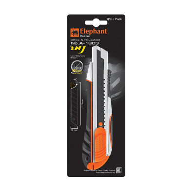 คัตเตอร์ ขนาด 18 มม. รุ่น A-1803 Elephant
