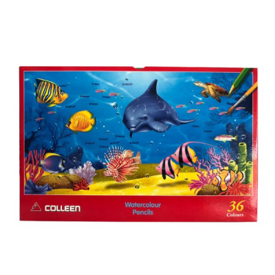 สีไม้ระบายน้ำ 36 แท่ง 36 สี Colleen