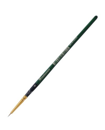 พู่กันสีน้ำ หัวกลม เบอร์ 0 Renaissance