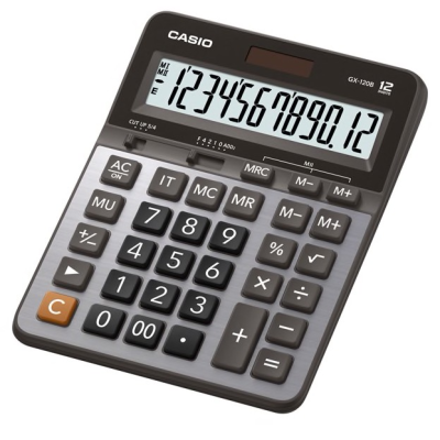 เครื่องคิดเลข รุ่น GX-120B Casio