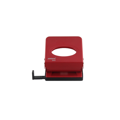 เครื่องเจาะกระดาษ สีแดง No.540 AROMA