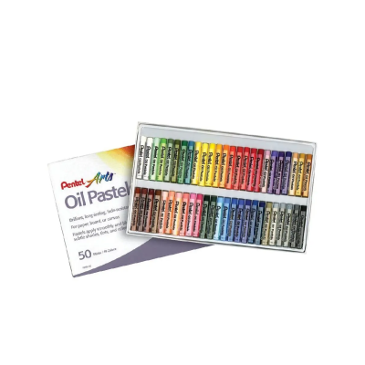 สีชอร์ค รุ่น PHN-50AS 1 กล่อง 50สี Pentel