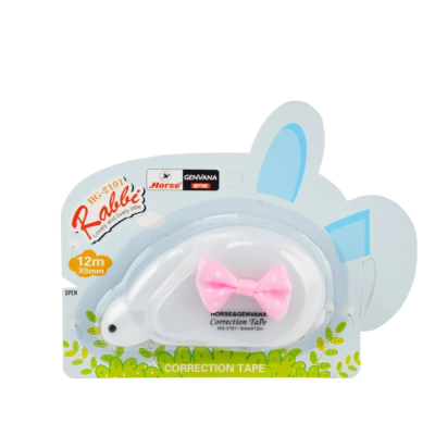 เทปลบคำผิด HG-2101 สีขาว ขนาด 12 ม.Horse