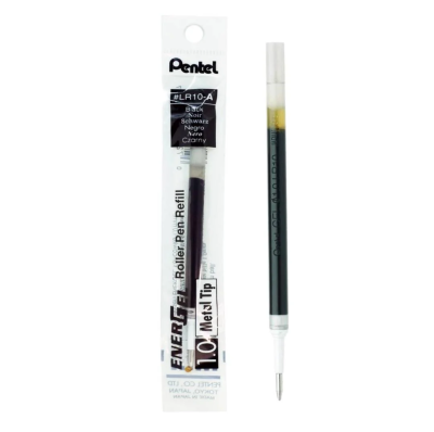 ไส้ปากกา สีดำ LR10-A เบอร์ 1.0 Pentel