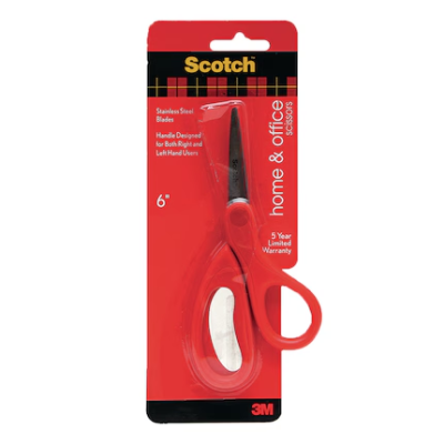 กรรไกร ขนาด 6 นิ้ว 3M-Scotch Home & Office