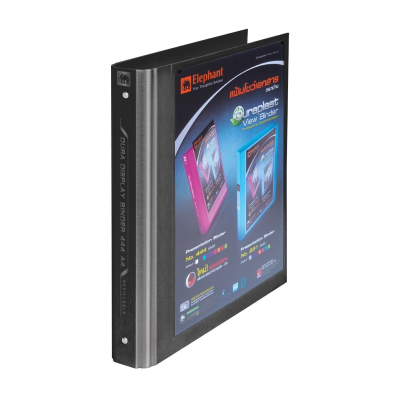 แฟ้มโชว์เอกสาร  รุ่น 444A4 ขนาด A4 Elephant  ดำ