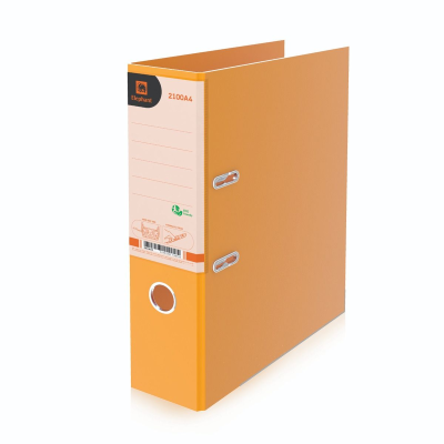 แฟ้มห่วง รุ่น 2100A4 สัน 3 นิ้ว ขนาด A4 Elephant  ส้ม