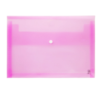 แฟ้มกระดุมเม็ดเดียว แบบขยายข้าง (แบบใส) ขนาด A4 รุ่น A-154 ORCA