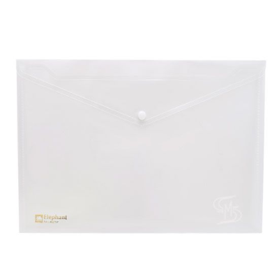 แฟ้มซองกระดุม 1 เม็ด  Elephant รุ่น 421F ขนาด F