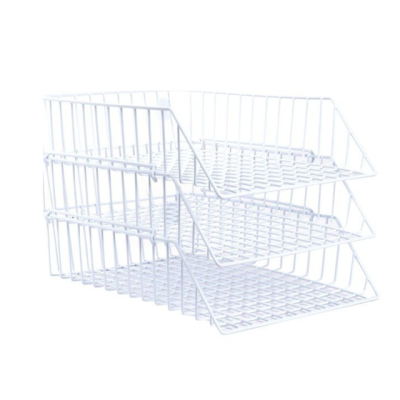 ตะกร้าเอกสารลวดเคลือบสี 3 ชั้น No.78 ORCA