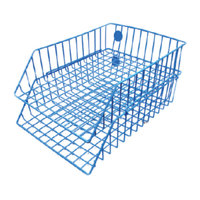 ตะกร้าเอกสารลวดเคลือบสี 2 ชั้น No.78 ORCA