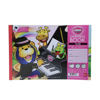 สมุดวาดภาพ Master Art รุ่น D-402 100G 10 แผ่น