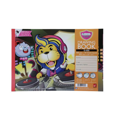 สมุดวาดภาพ Master Art รุ่น D-402 100G 10 แผ่น