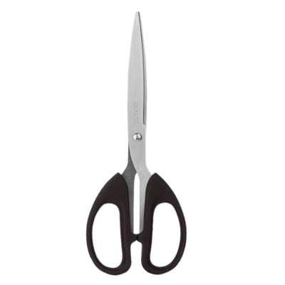 กรรไกร No.M611 ขนาด 8 นิ้ว สีดำ Deli