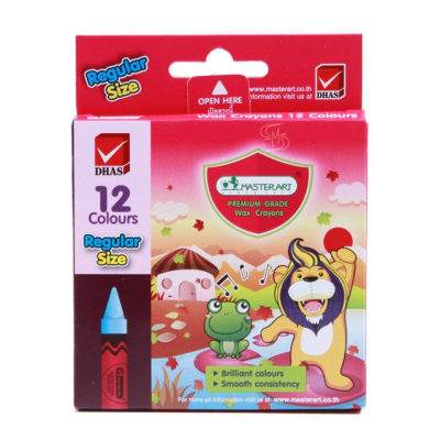 สีเทียนจัมโบ้ วาดง่าย สีสันสดใส