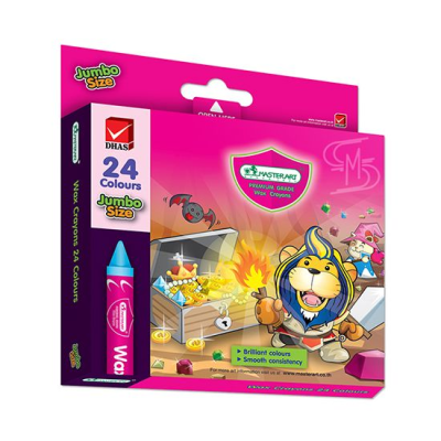 สีเทียนจัมโบ้ วาดง่าย สีสันสดใส