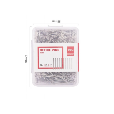 เข็มเย็บกระดาษ 50 กรัม  รุ่น 0023 Deli