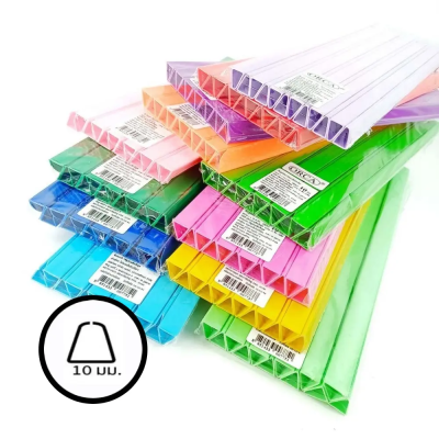 Orca สันรูด ขนาด 10 มม.คละสีทึบ 1 โหล Size A4