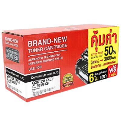 Freejet Toner Q2612A/canon303/fx9