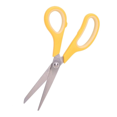 กรรไกร No.6002  ขนาด 7 นิ้ว ด้าม สีเหลือง Deli