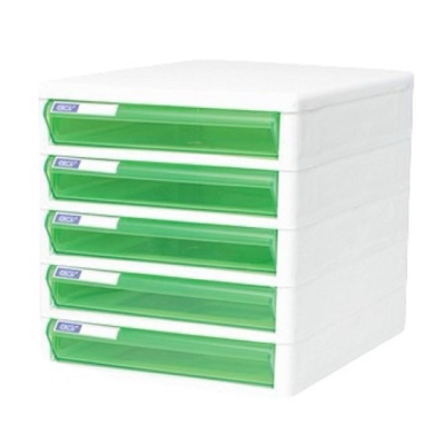 ตู้เอกสาร รุ่น TCB-5 โครงขาว 5 ชั้น Orca  ขนาด A4